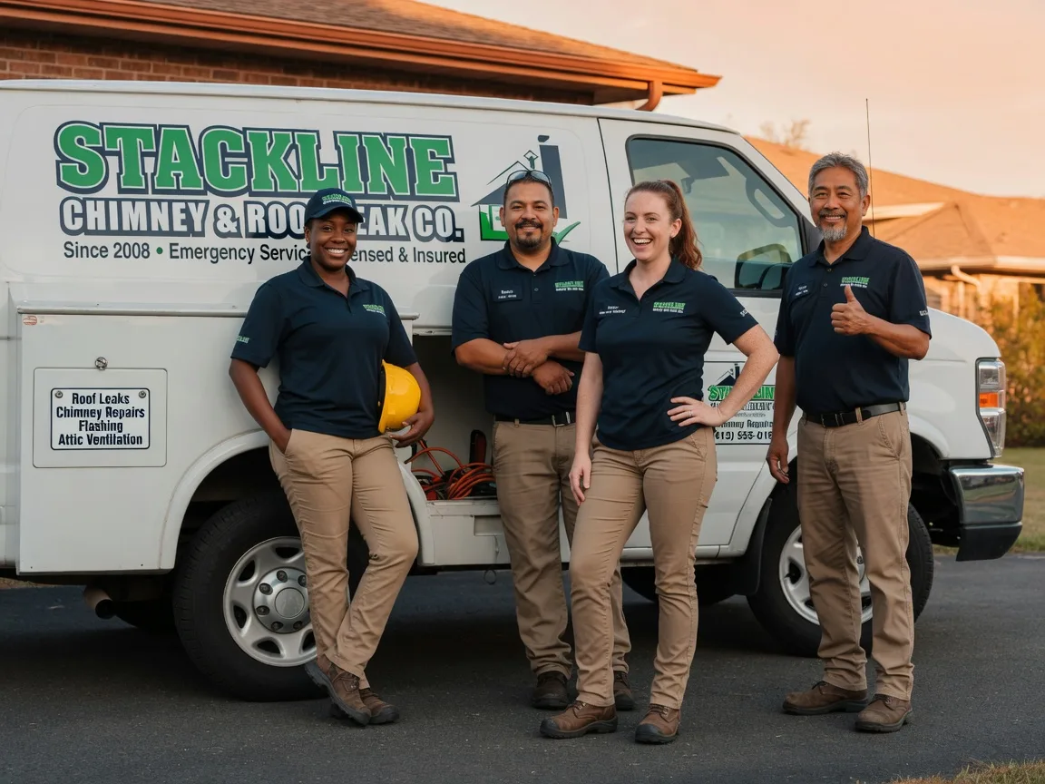 Chimney flashing repair company in Mcintyre, PA